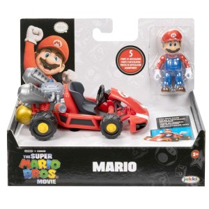 Super Mario – Pojazd + figurka Mario - 41768