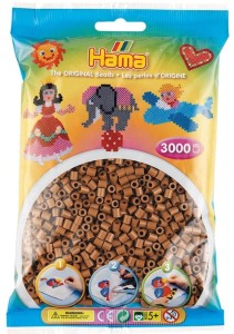 Koraliki Hama MIDI 3000 Koralików 201-76 Kolor Nugat