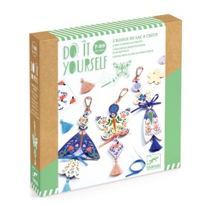 DJECO - 07981 DIY Breloki Motyle
