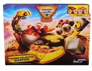 Monster Jam-  Mini-El Toro Loco Venom Velocity Scorpion - 6069752 