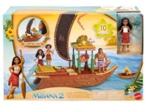 Disney  – Moana 2 Vaiana - Zestaw Canoe - JBT54 JBT78
