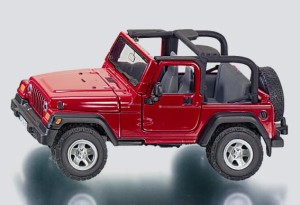 SIKU - Autko Jeep Wrangler w skali 1:32 - 4870