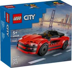LEGO City 60448 Czerwony samochód sportowy 