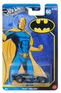 Hot Wheels - Batman DC - Samochodzik Fast Felion - HDG89 JBY11