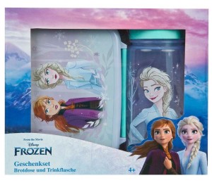 Disney - Kraina Lodu Frozen - Zestaw lunchbox i bidon- 15728