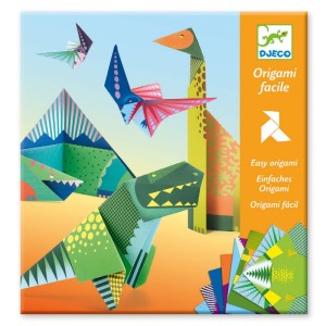 DJECO - Zestaw do origami - Dinozaury 08758