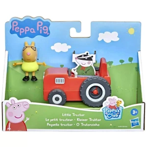 ŚWINKA PEPPA  Czerwony Traktor + figurka Pedro - F2185 F4391