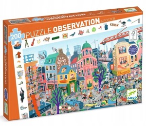 DJECO Puzzle Obserwacja - 200 elementów - Miasto 07515