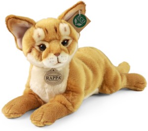 Rappa 240230 Maskotka Kot Abisyński Tygrys Pustynny Leżący  30cm