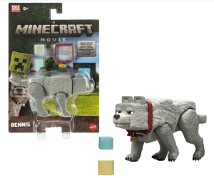 Minecraft Movie - Figurka Wilk Dennis - JFR59
