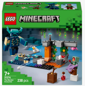 Klocki LEGO Minecraft 21274 Spotkanie ze strażnikiem