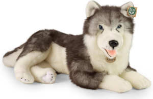 Rappa  241138 Maskotka pies - Pluszowy Husky 60 cm