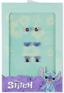 Stitch - 3-pak Kolczyki Scary Stitch - 92607