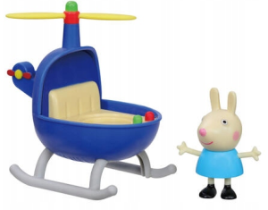 ŚWINKA PEPPA Helikopter + figurka Rebeki - F2185 F2742
