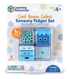 Learning Resources - Zestaw sensorycznych kostek LER5582    