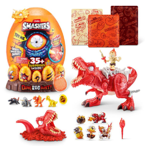 Smashers Dino - Egg Hunt - Polowanie na jaja dinozaurów - Czerwony Dinozaur - 74133 