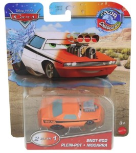 Cars Auta - Autko zmieniające kolor Snot Rod GNY94 JHG29