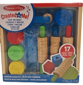 OUTLET Melissa & Doug  - Zestaw z ciastoliną- brak klocków- stempli - 10165 