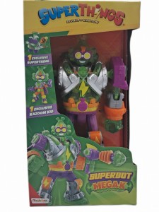 OUTLET Super Zings – 10 seria Super Things – Rescue Force – Superbot MEGA-K 20234 - uszkodzone opakowanie