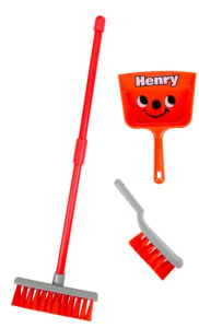 Casdon Zestaw szczotek Henry do sprzątania 64050