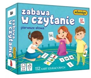 Adamigo - Pomoc edukacyjna - Zabawa w czytanie - 07523