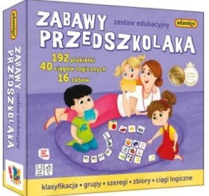 Adamigo - Zestaw edukacyjny- Zabawy przedszkolaka - 07578