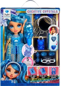 Rainbow High 121374 Lalka DIY Creative Crystals Skyler