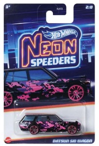 Hot Wheels - Neon Speeders - Datsun 510 Wagon - HLH72 HRW68