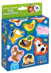 CzuCzu - Puzzle do pary - Moje zwierzątka - 494157