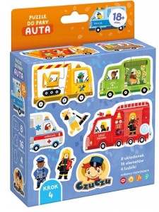CzuCzu - Puzzle do pary - Auta - 493778