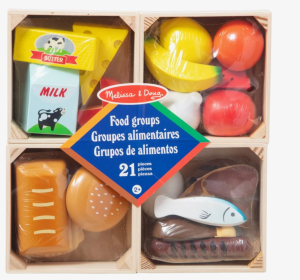 Melissa & Doug Drewniane Jedzenie w skrzyneczkach - 6074866