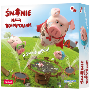 Goliath Gra zręcznościowa Świnie na trampolinie - 54739