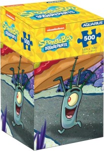 Aquarius – Puzzle 500 elementów - SpongeBob Plankton 191013