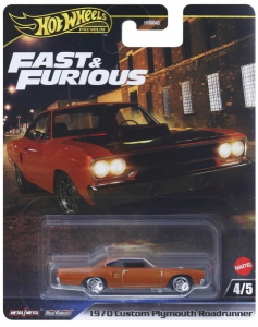 Hot Wheels Fast & Furious 1970 Custom Plymouth Roadrunner - JBL87