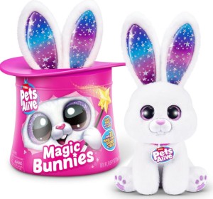 Zuru Pets Alive Magic - Magiczny królik w kapeluszu biały - 9549
