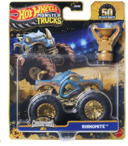 Hot Wheels Monster Truck Trophy Champions Rhinomite - JDV96 JDW03