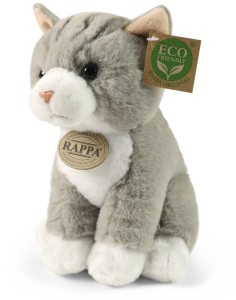 Rappa  250819 Maskotka kot szary 23 cm
