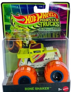 Hot Wheels - Monster Trucks Glow - Bone Shaker - JFX08 JFX11