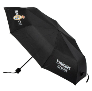Real Madryt Parasol Czarny Manualny z Pokrowcem - 2547 