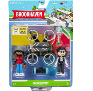 Roblox Brookhaven Figurki Techfluencers  Akcesoria + Kod Online - CRS0121 