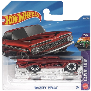 Hot Wheels main - '59 Chevy Impala czerwona - 5785 JJJ15