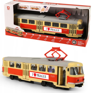 Rappa 190665 Czeski Tramwaj I Love Prague Zapowiadający Przystanki