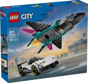 LEGO City 60489 Odrzutowiec kontra samochód 