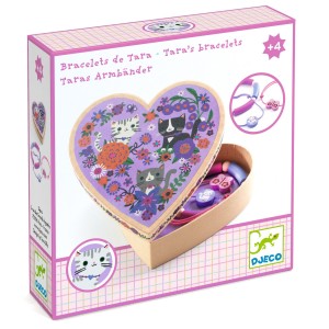 DJECO 05566 Bransoletki w ozdobnym pudełku Tara