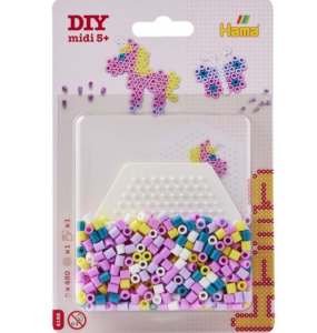 HAMA MIDI 4192 Mały Blister Jednorożec i Motyl