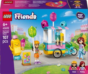 LEGO Friends 42692 Stoisko z lodami i balonami