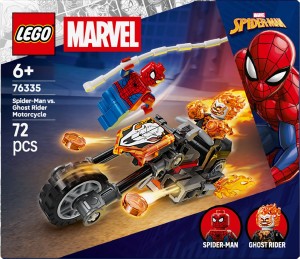 LEGO Marvel 76335 Spider-Man kontra Ghost Rider na motocyklu