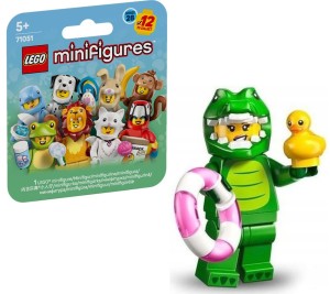 LEGO Minifigurki 71051 seria 28 - Zwierzęta: Krokodyl