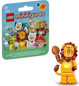 LEGO Minifigurki 71051 seria 28 - Zwierzęta: Lew