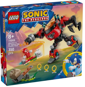 LEGO Sonic The Hedgehog 77005 Knuckles kontra Dr. Eggman w mechu Egg Crusher